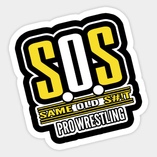 Sos censored Sticker